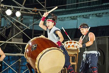 夏のイベント 国宝 松本城